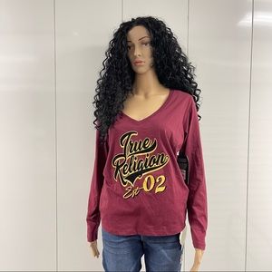 NWT TRUE RELIGION LONG SLEEVE T SHIRT